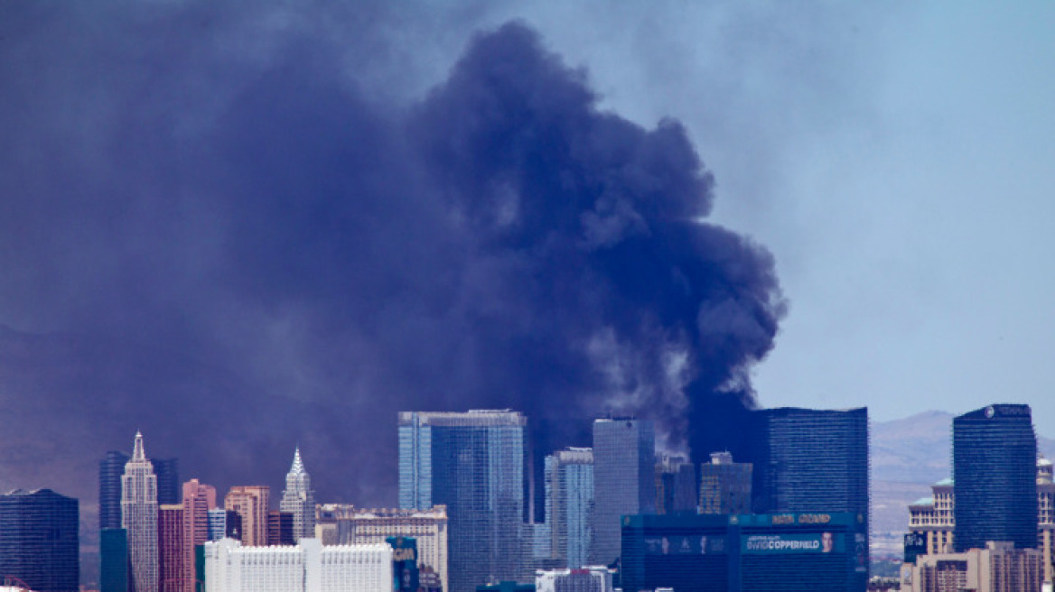 Βίντεο: Πανικός από φωτιά σε ξενοδοχείο του Λας Βέγκας